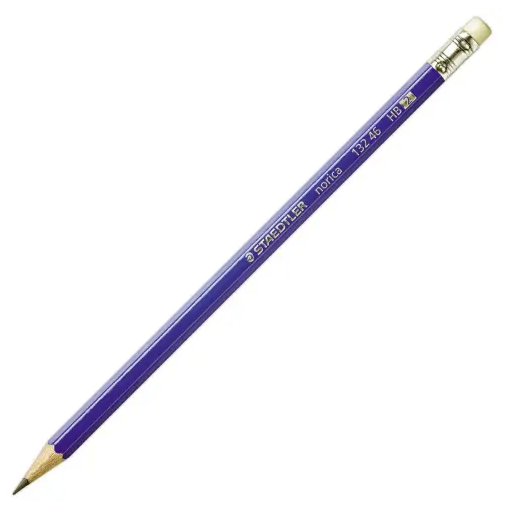 Crayons à papier HB - Embout gomme - STAEDTLER [Lot de 12]