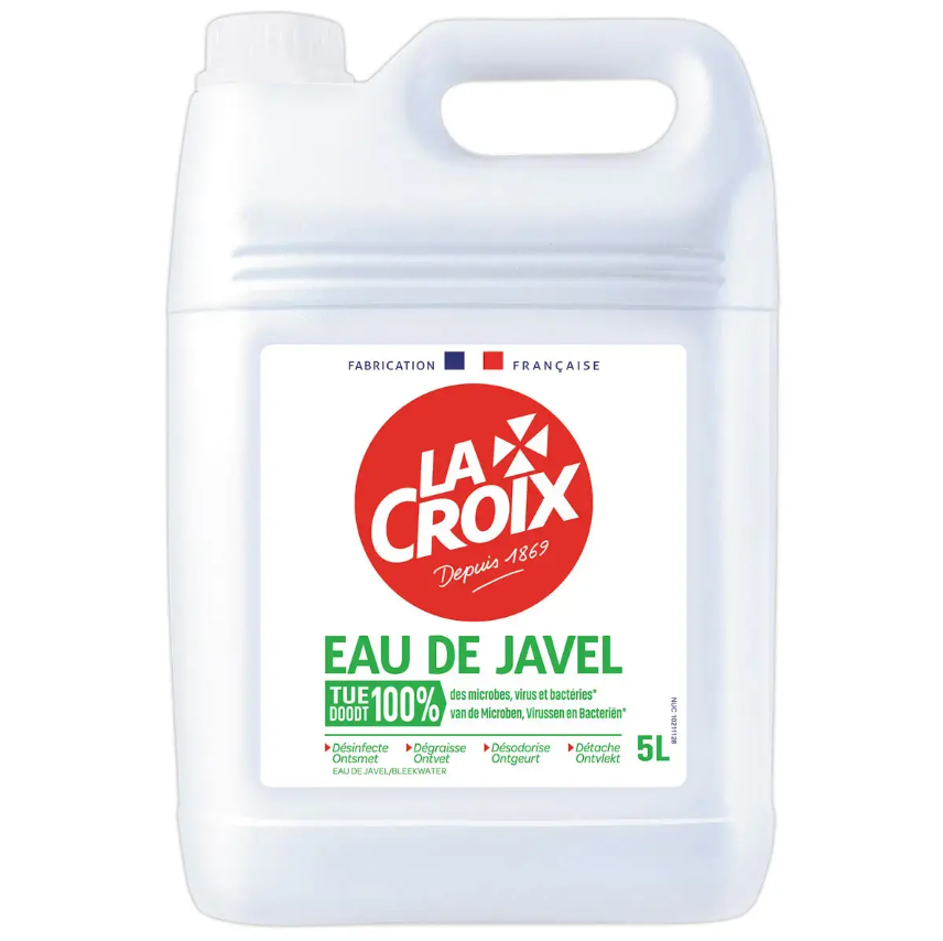 Bidon d'eau de javel 5L