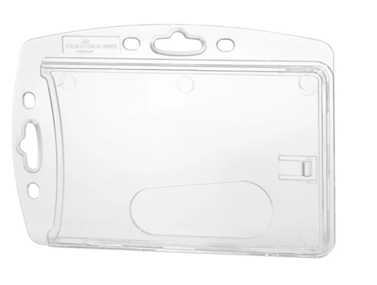 Porte-badge Durable pour carte 54x85mm [LOT DE 10]