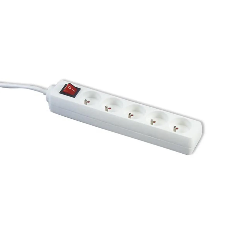 Multiprises 5 prises avec interrupteur