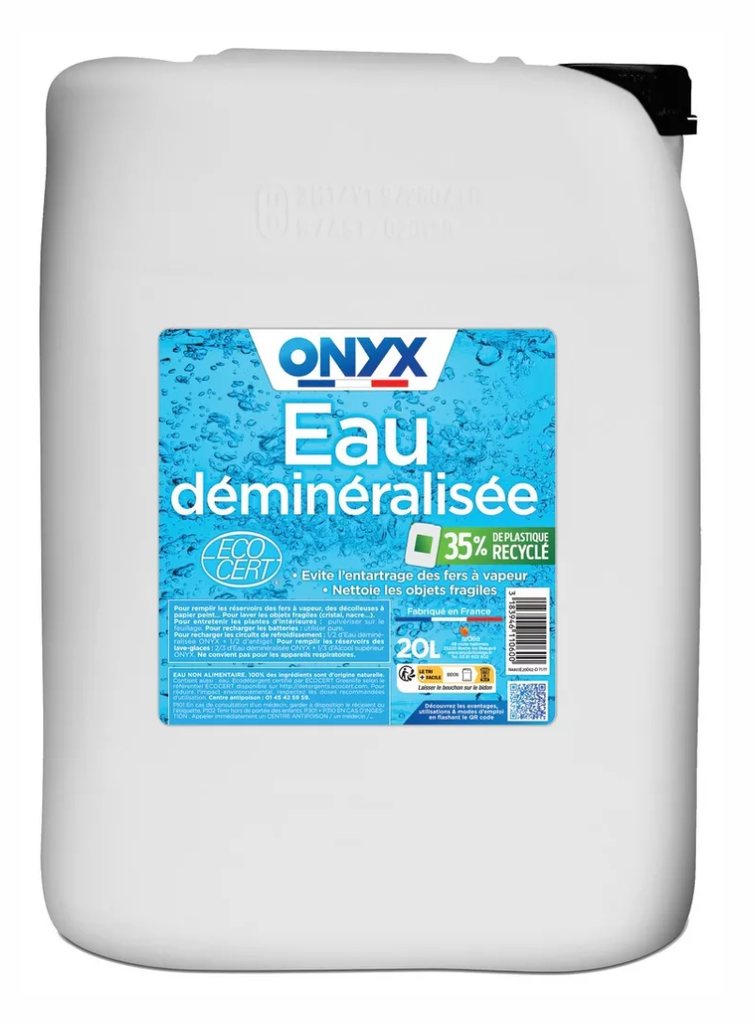Eau déminéralisée 20L