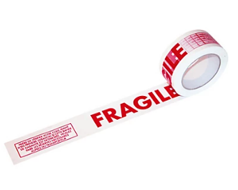 Ruban adhésif "FRAGILE" 48mmx100m [36 rouleaux]