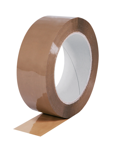 Ruban adhésif polypropylène standard - HOT MELT HAVANE [36 rouleaux]