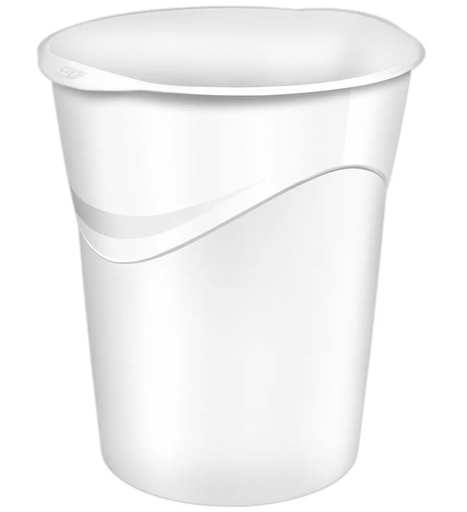 Corbeille de bureau 14L - Blanc