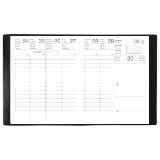 Agenda semainier Classique - 21 x 27 cm - 2025