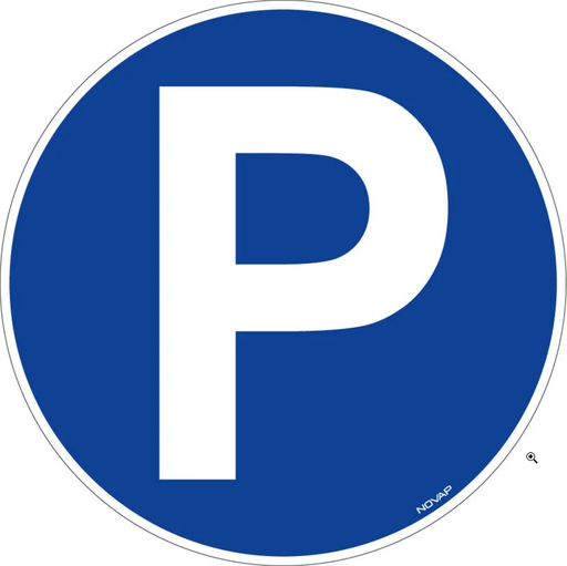 Pancartes Parking - D.300mm [Lot de 5]