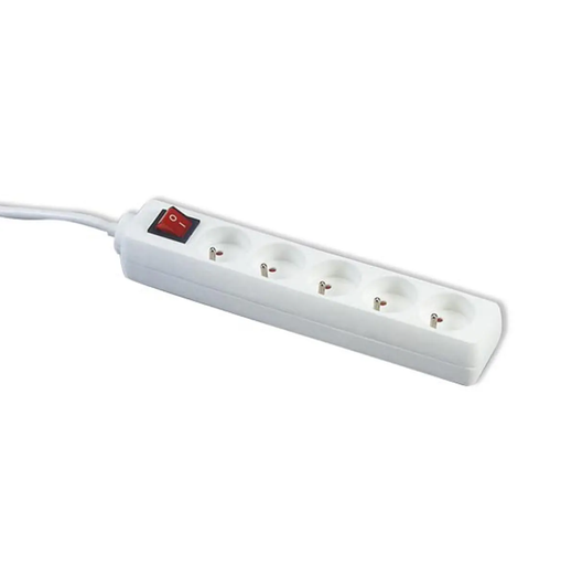 Multiprises 5 prises avec interrupteur