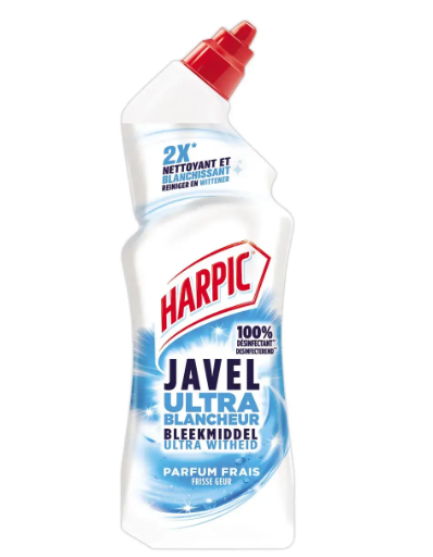 Gel désinfectant javel Harpic 750ml [LOT DE 3]