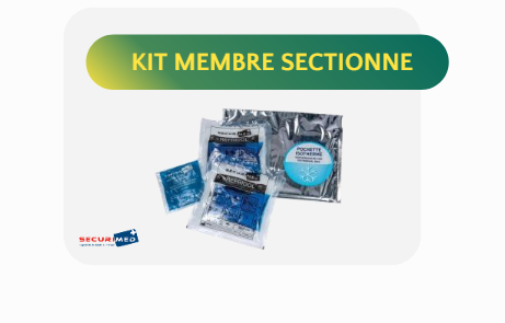 Kit pharmacie membre sectionné