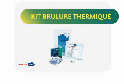 Kit pharmacie brulure thermique