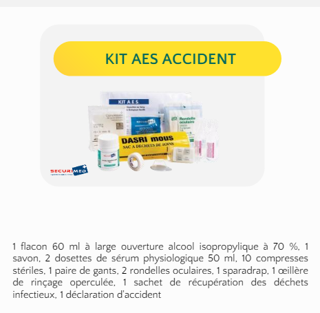 Kit pharmacie AES accident