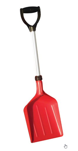 Pelle rétractable pour bac à sel ou sable